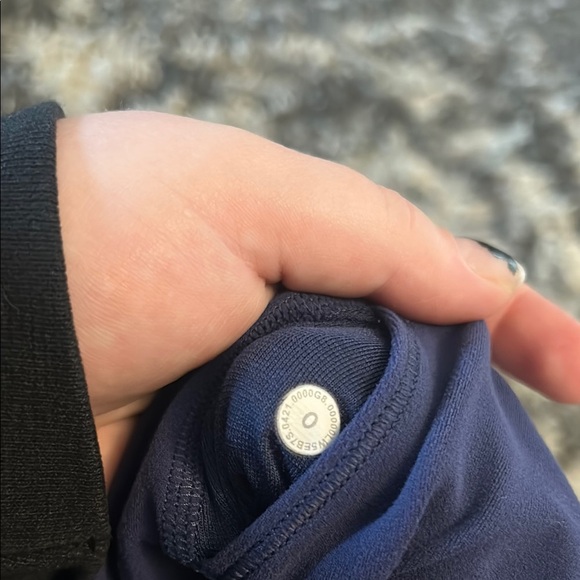 Lululemon Blue Leggings Performance Stretch - Picture 4 of 6